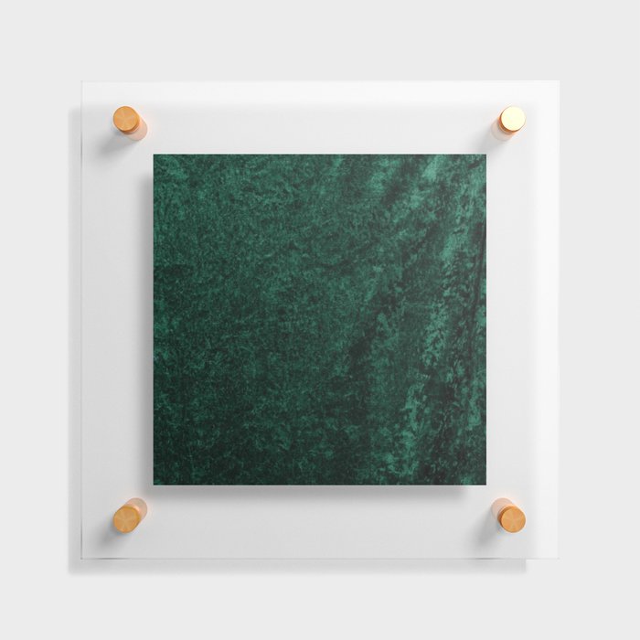 Green Velvet Floating Acrylic Print