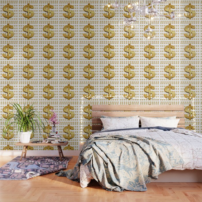 Dollar Money Gold Finance Wallpaper By Jani87 Society6
