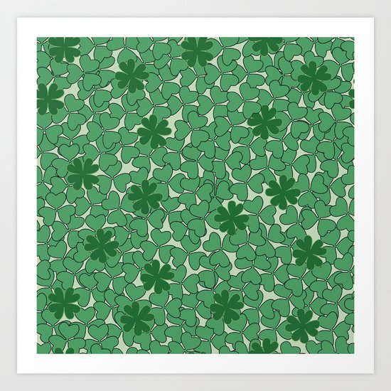 Lucky you, Lucky me Art Print