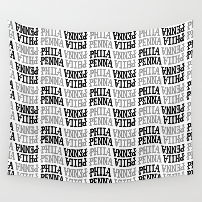 PHILA/PENNA Pattern Wall Tapestry