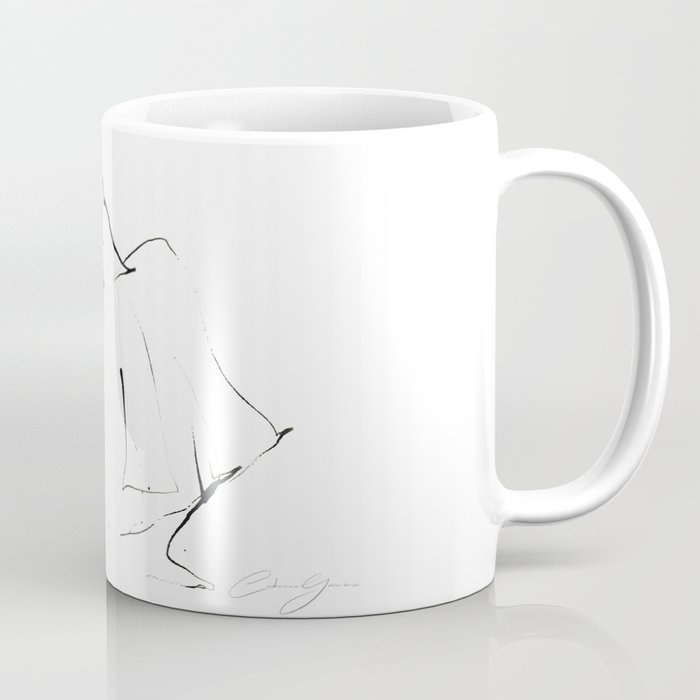 Ballet Dance Drawing Coffee Mug