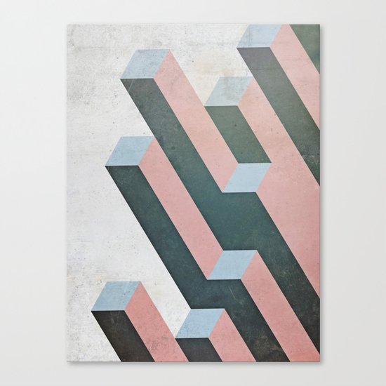 Linear Geometry Canvas Print