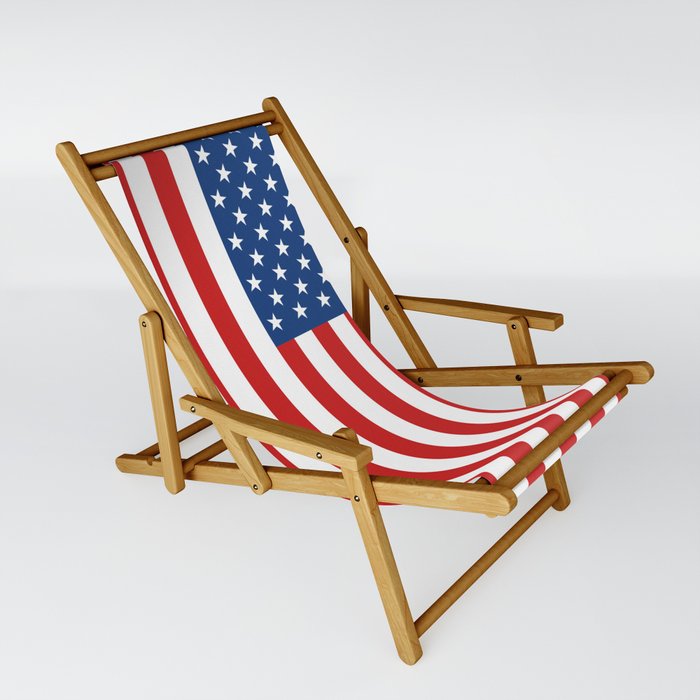 American flag Sling Chair