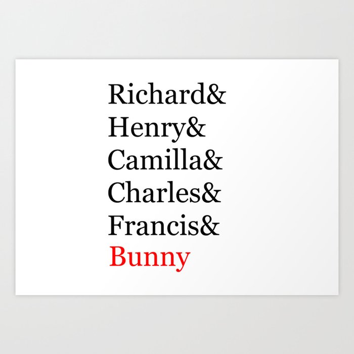 The Secret History Characters Art Print By Seed Arts Society6