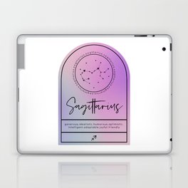 Sagittarius Zodiac | Iridescent Arches Laptop Skin