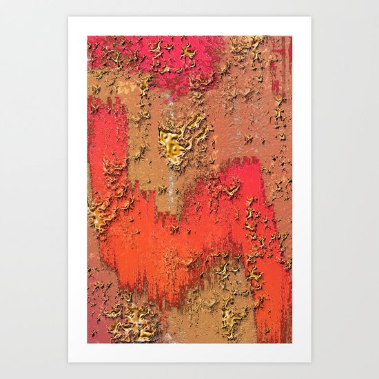 Behind the Walls Art Print