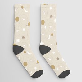Flying Horses and Yellow Planets Socks