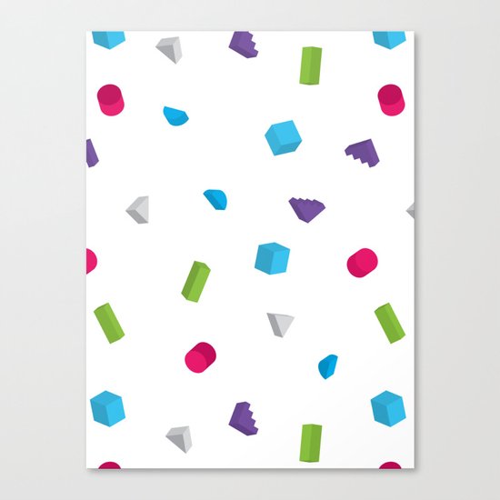 Confetti Canvas Print