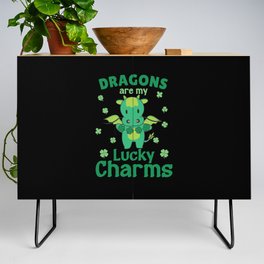 Dragons Are My Lucky Charms St Patrick's Day Credenza