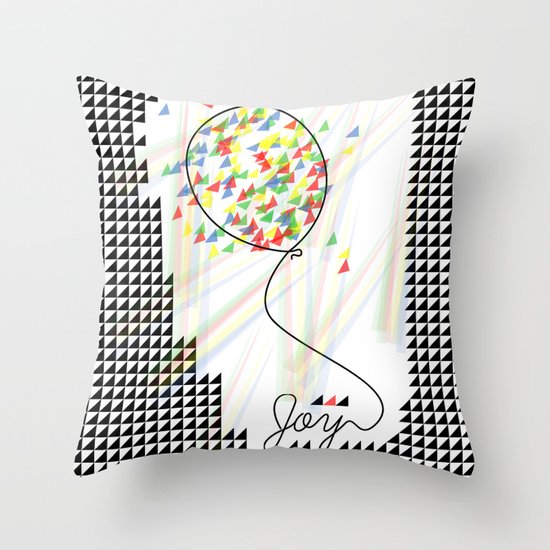 joy Throw Pillow