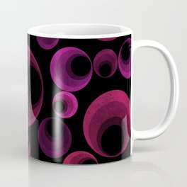Pink & Purple Abstract Circles Mug