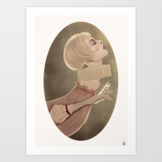 The Mantis Art Print