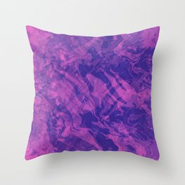 Pinky Bold Abstract Artwork Background Throw Pillow