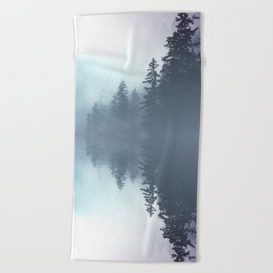 Forest Reflections Beach Towel