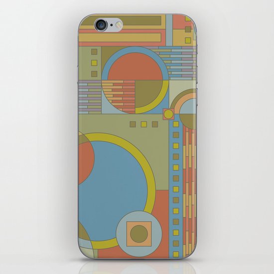 art and crafts circles iPhone & iPod Skin