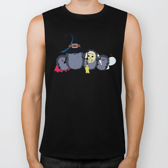 Halloween party crew Biker Tank