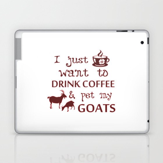 Coffee & Goats Laptop & iPad Skin