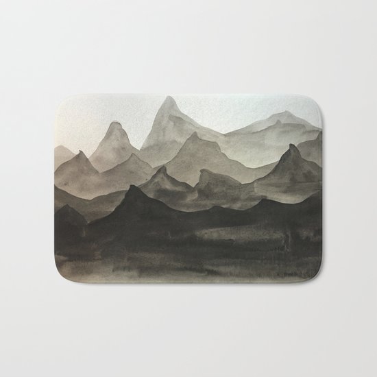 Mountains Bath Mat