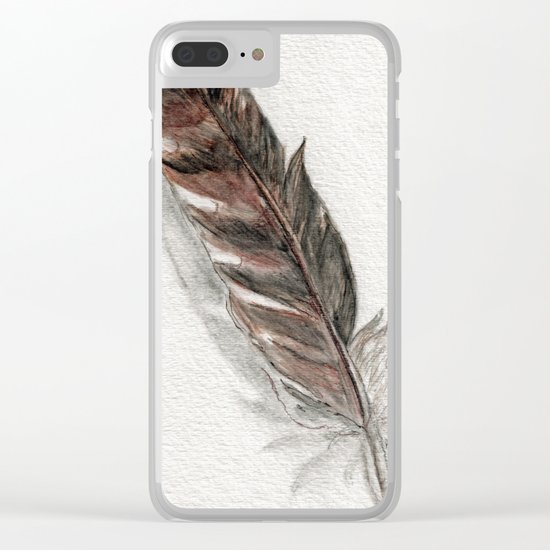 Feather Clear iPhone Case