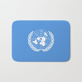 United Nations Flag Bath Mat | Nations, Global, Un, Political, Unitednations, Painting, Who, Globalism, United 