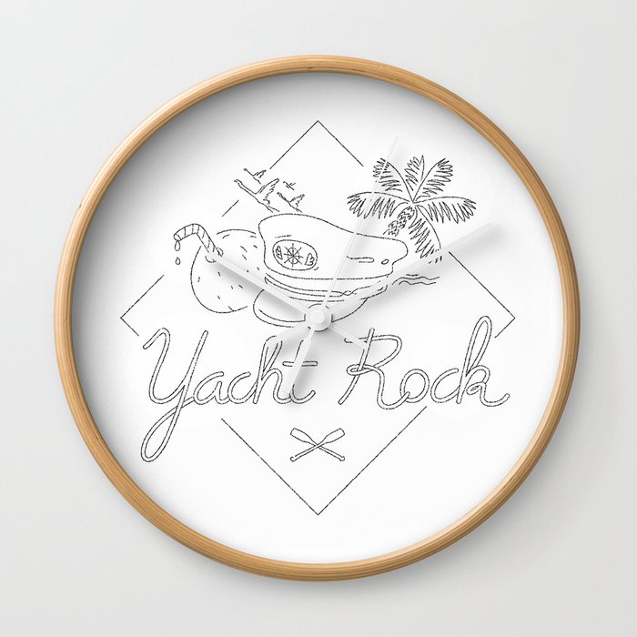 Yacht Rock Wall Clock