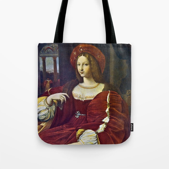 Joanna of Aragon by Raphael Tote Bag
