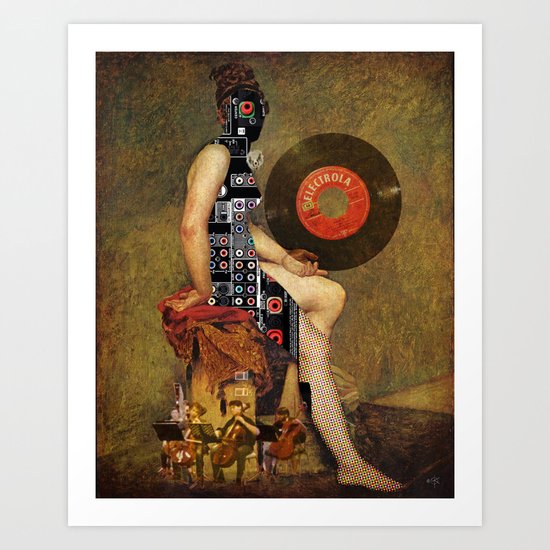 Music Mama Art Print