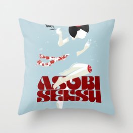 Asobi Seksu Tour Poster Throw Pillow