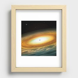 Black Hole Recessed Framed Print