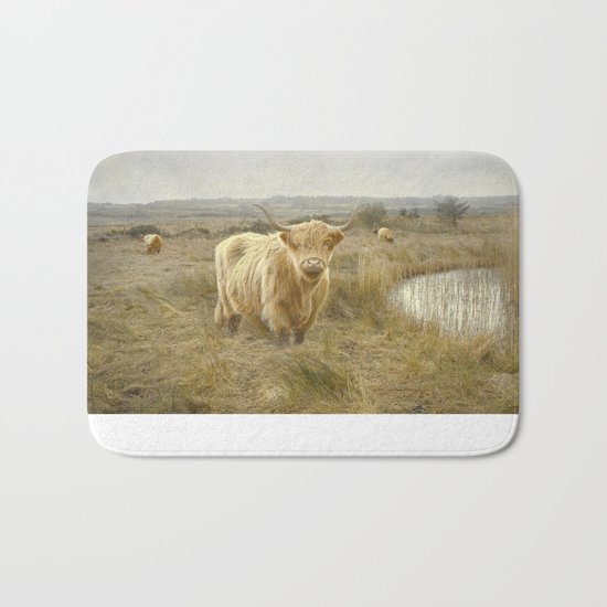 Highland Moo's Bath Mat