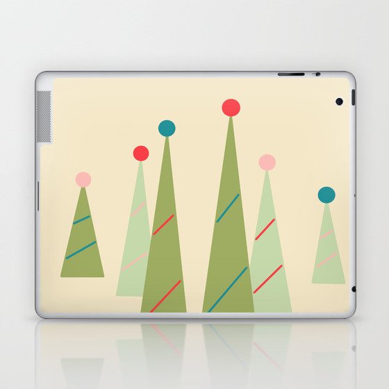 Too Many Christmas Trees Laptop & iPad Skin
