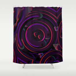 Kalos Eidos Collection: Piece No. 2 of 3 "No Time" by Mac Tabilis 02-22-20 Shower Curtain