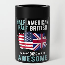 Half American Half British Can Cooler