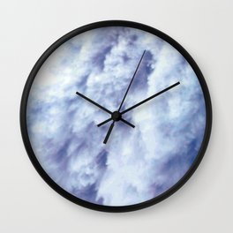 Lavender Falls Wall Clock