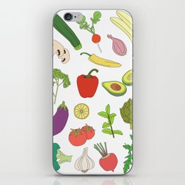 Greens and Fruit iPhone Skin