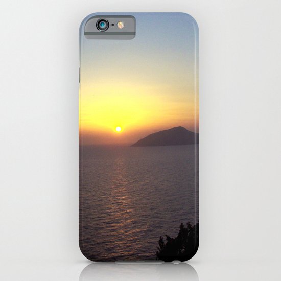 Greek Sunset iPhone & iPod Case