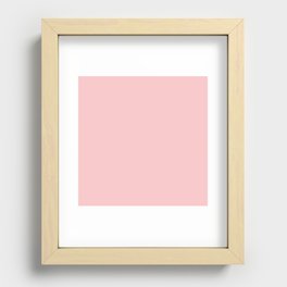 Mimsy Pink Recessed Framed Print