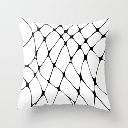 Abstract bubble pattern 1 Throw Pillow