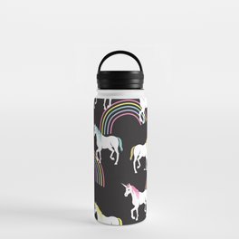 Rainbow Unicorns Water Bottle