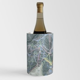 Killington Trail Map Wine Chiller