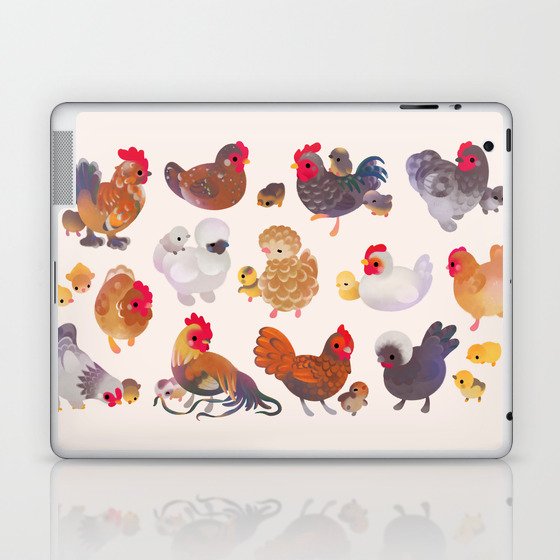 Chicken and Chick Laptop & iPad Skin
