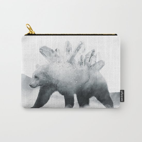 Crystal Bear Carry-All Pouch