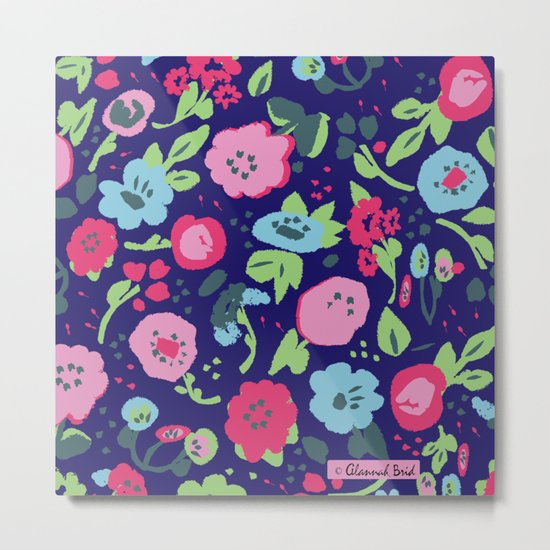 Nan's Garden Metal Print