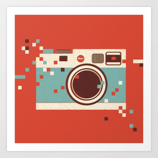 Glitch - Part II Art Print