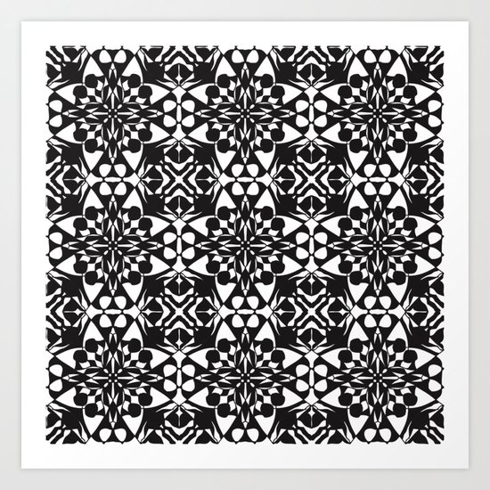 A study of color Art Print