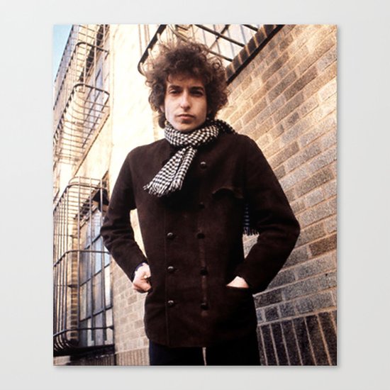 young bob dylan blonde full tour 2020 kentut Canvas Print ...
