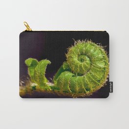 Here I Am! (Unfurling Fern Frond) Carry-All Pouch