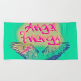 Angel Energy Beach Towel
