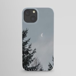 Half Moon | Nature and Landscape Photography iPhone Case