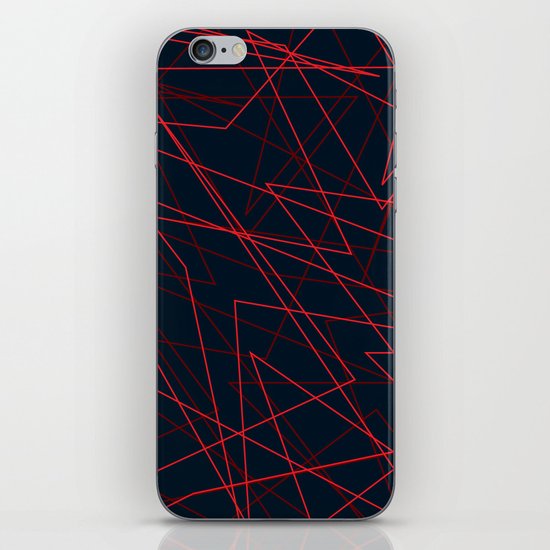 Red Chaos iPhone & iPod Skin